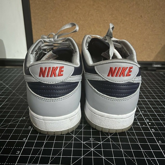 Used Women\'s Nike Dunk Low SP College Navy Grey SIZE 12 W 10.5 M Georgetown Hoya main image 9